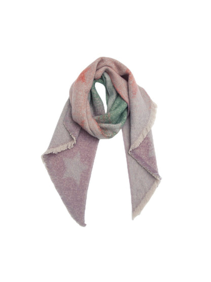 Scarvii - Winter Star-patterned Wrap Scarf for Cozy Warmth