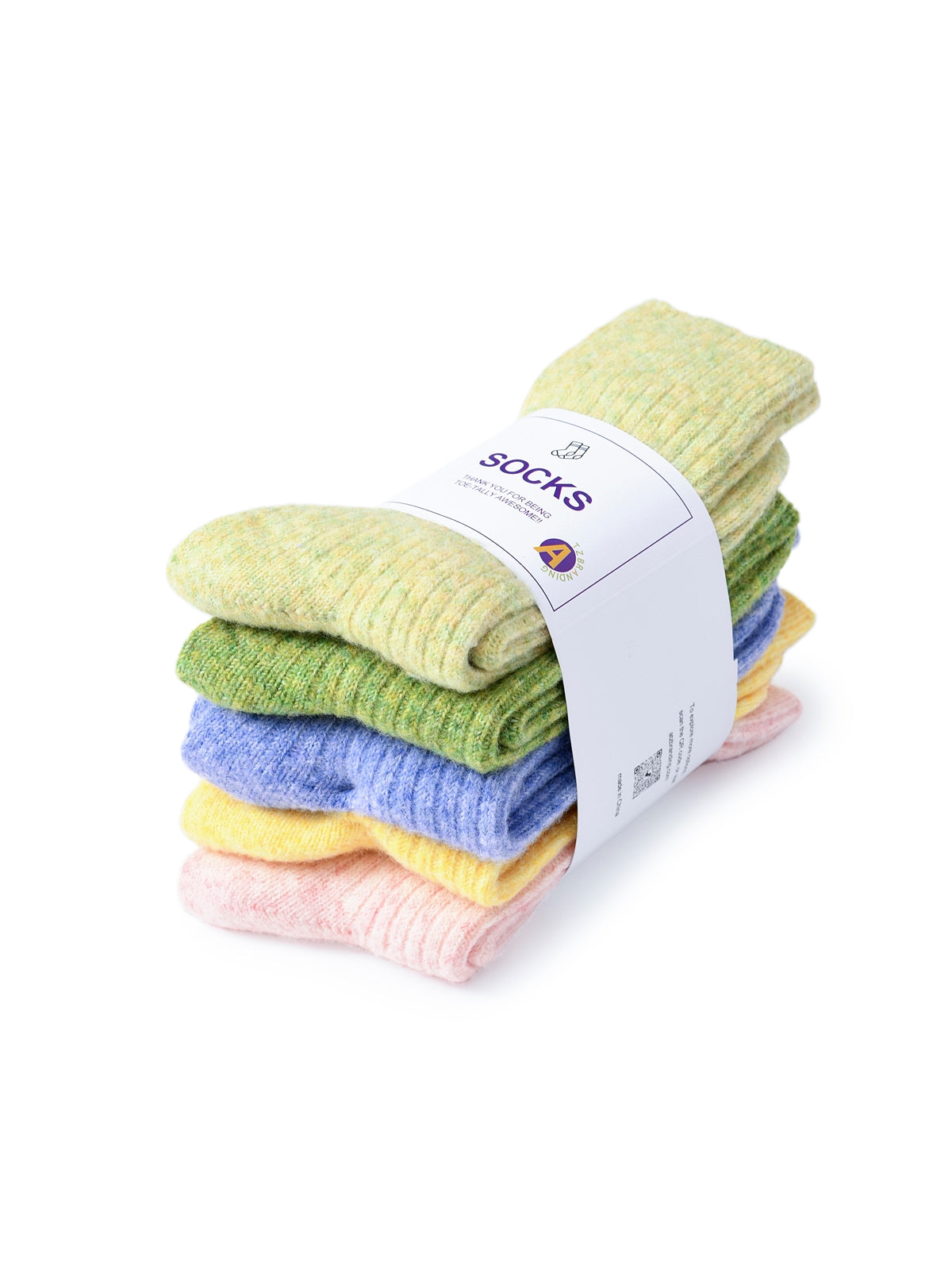 Rufia - 5 Paris Warm Wool Socks