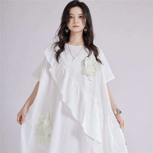 Slimming Floral Dress