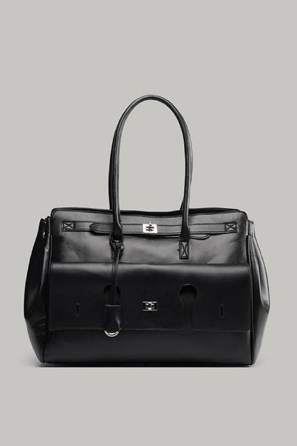 Classic multi-carrying large-capacity handbag