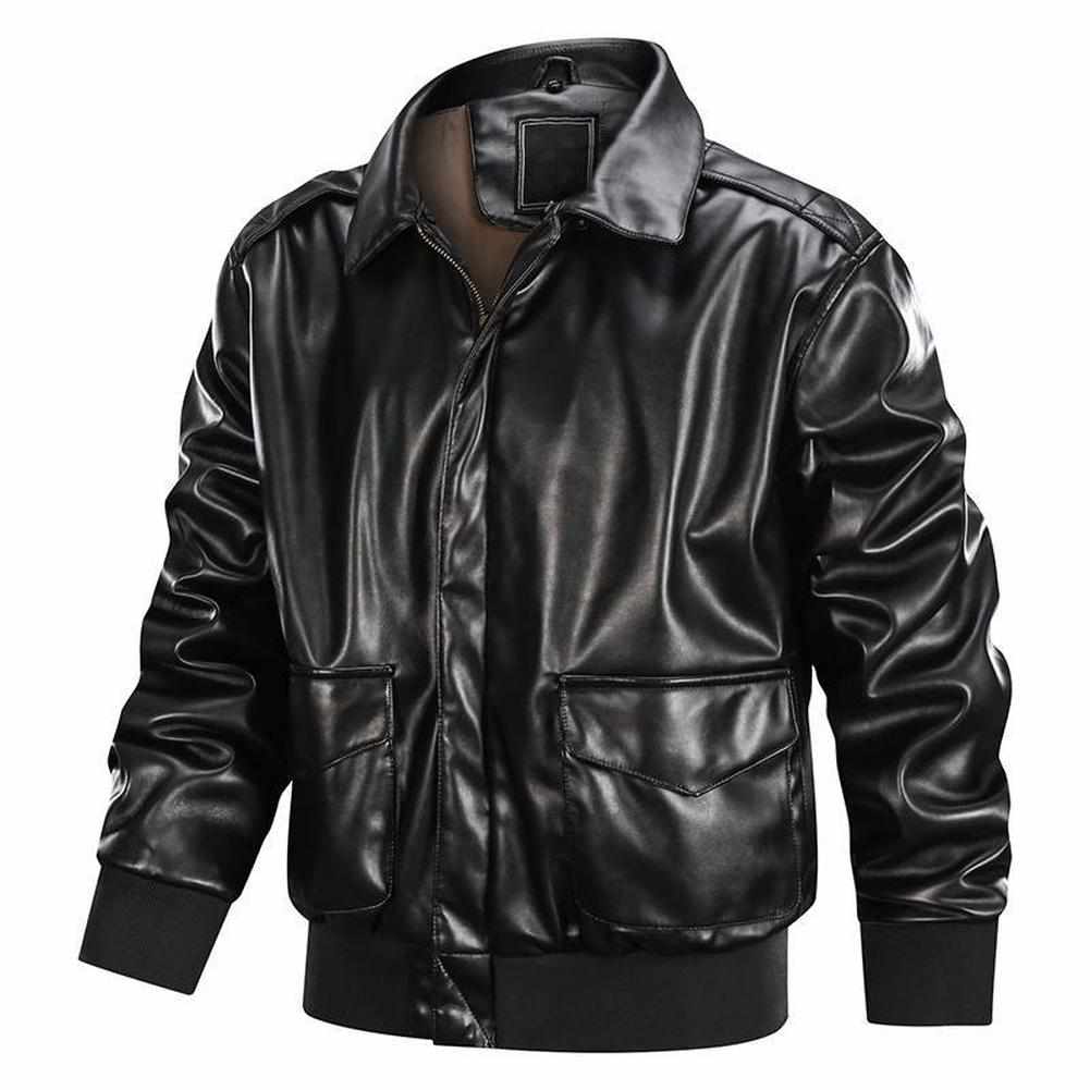 Sky Madrid Leather Flight Jacket