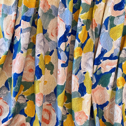 Troposa - Monet Floral A-Line Skirt - Charm &amp; Elegant