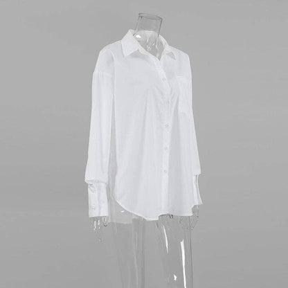 Loose Casual Lapel Elegant Shirt