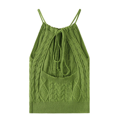 Vesty - Solid Color Knit Vest – Versatile &amp; Stylish