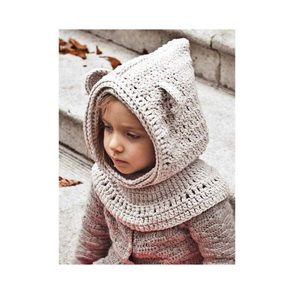 Hot Sale Animal Ear Feature Solid Scarfs&Hats Accessories