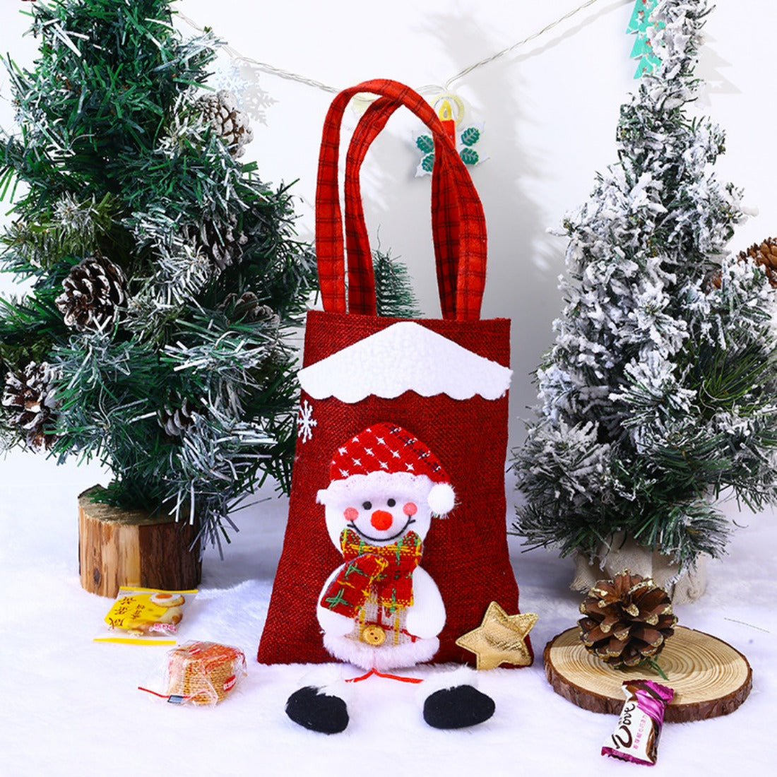 Cosbai - Christmas Character Handbag with Festive Style