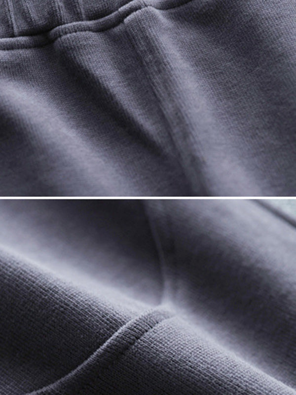 Casual Loose Solid Color Harem Pants Bottoms