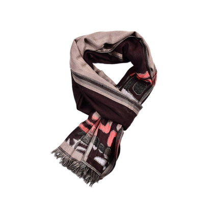 Men's Flannel Graphic Scarfs