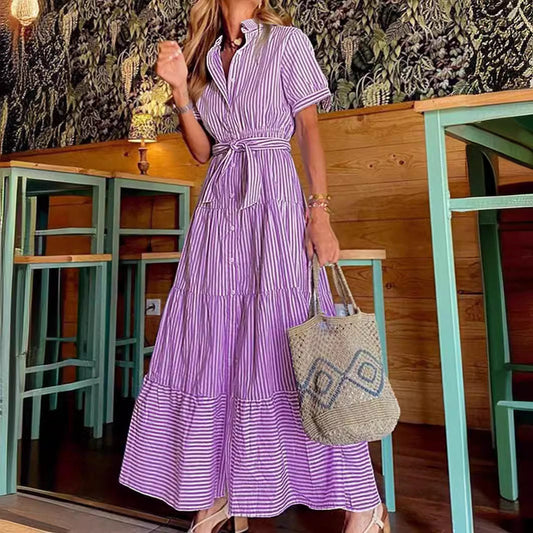 Printed Loose Fit Dress