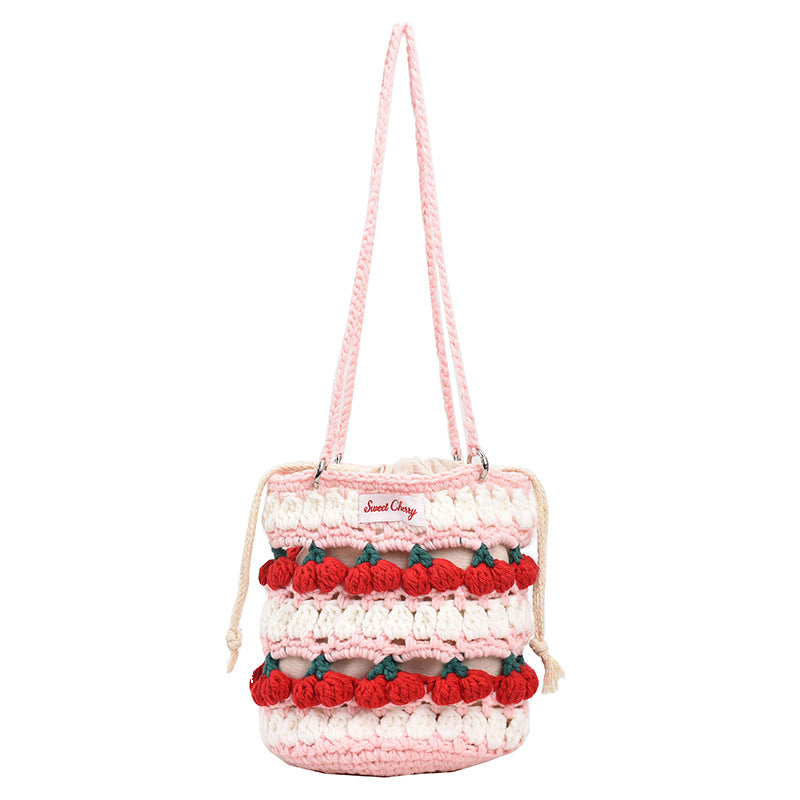 Crochet Granny Square Bag Cute Countercolor Shoulderbag