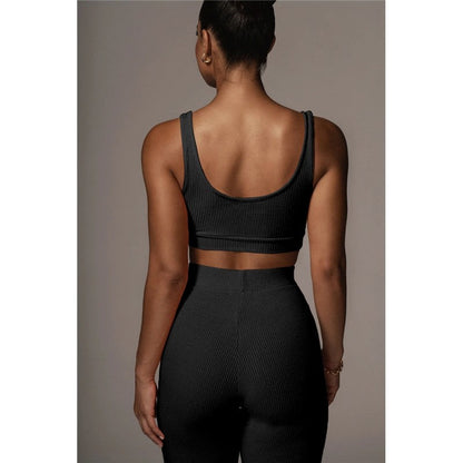 Tank Top Yoga Pants Suit