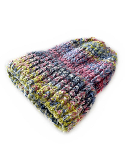 Haila - Vintage Gradient Knitted Warm Beanie