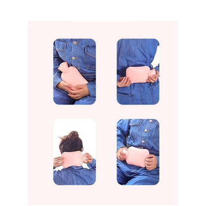 Solid Color Explosion-Proof Material Hot Water Bag