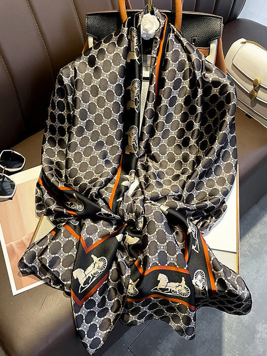 Printed Sun Protection Shawl&Scarf