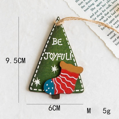 Cute Merry Christmas Tree Wall Hanging