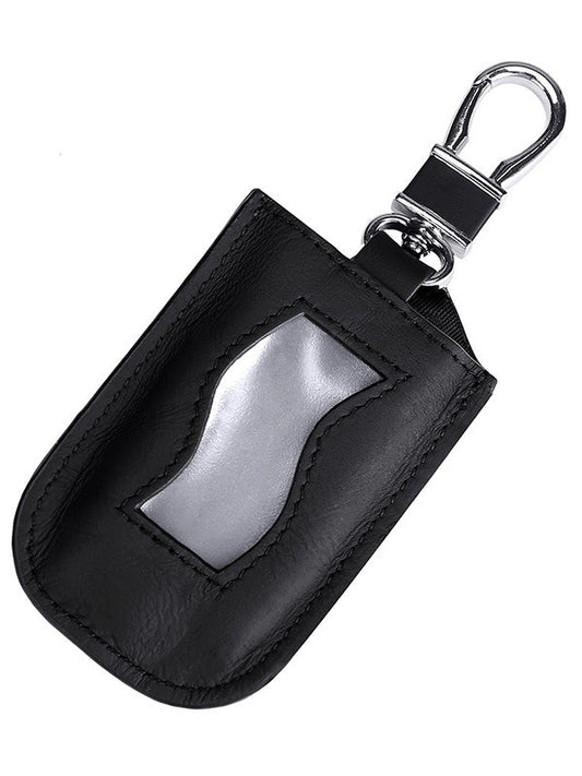Solid Simple Durable  Car Key Bag Keychain Wallet