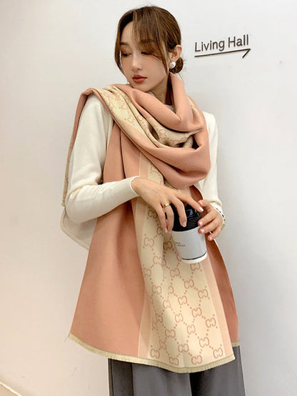 Stylish Split-Joint Warm Shawl&Scarf