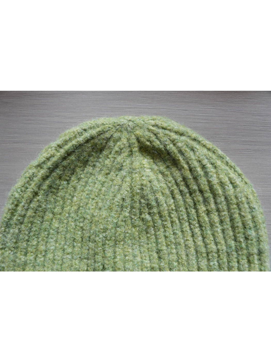 Haila - Knitted Beanie with Butterfly Embroidery
