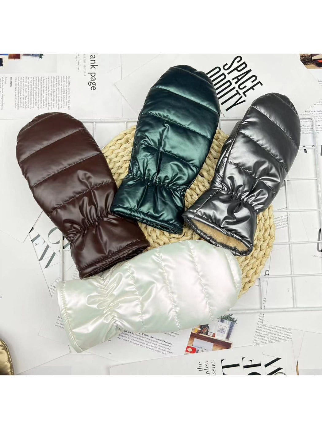 Gloving - No-wash Down-alternative Waterproof &amp; Windproof Mittens