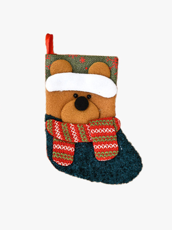 Xmas Gift Socks New Year Candy Bag Christmas Decor Christmas Decoration