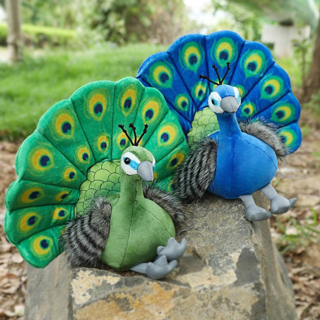 Kawai - Peacock Display Plush Toy