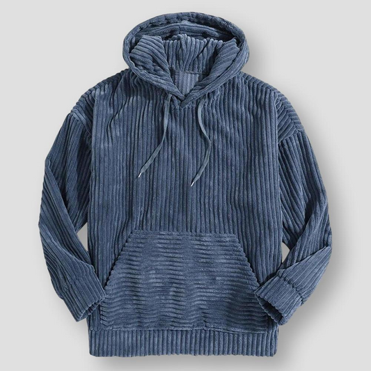 Sky Madrid Fleece Kangaroo Hoodie