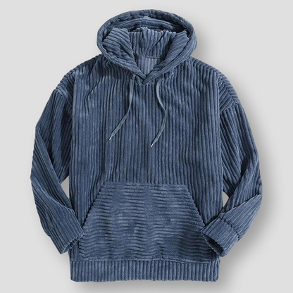 Sky Madrid Fleece Kangaroo Hoodie