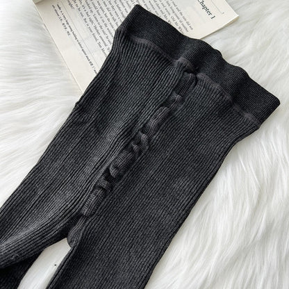 Medium Thick Solid Color Minimalist Base Pantyhose