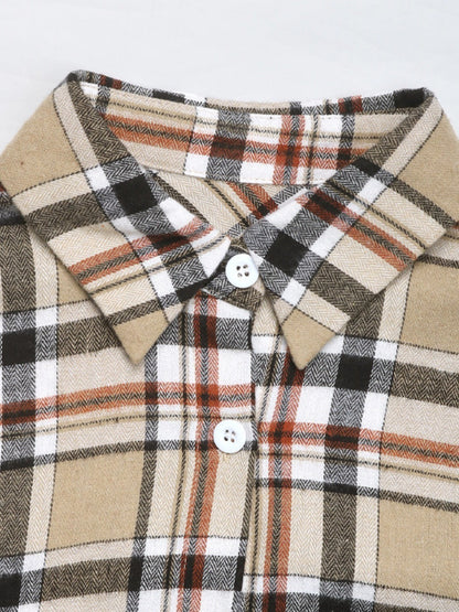 Crosa - Retro Plaid Outfit including Short Skirt &amp; Shirt