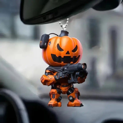 Halloween Pumpkin Man Pendant