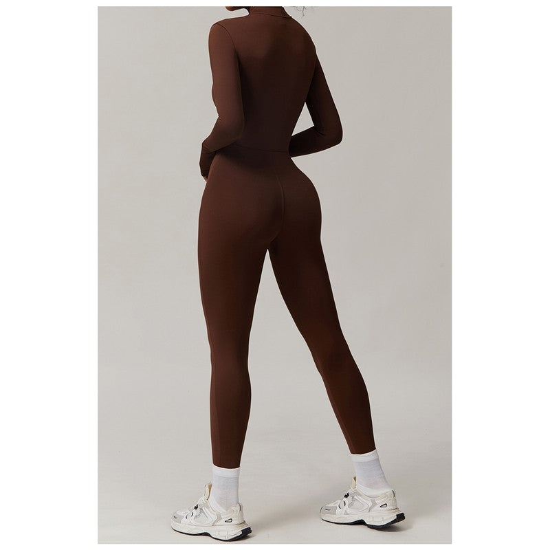 Solid Color Fleece Fitted Bodysuit