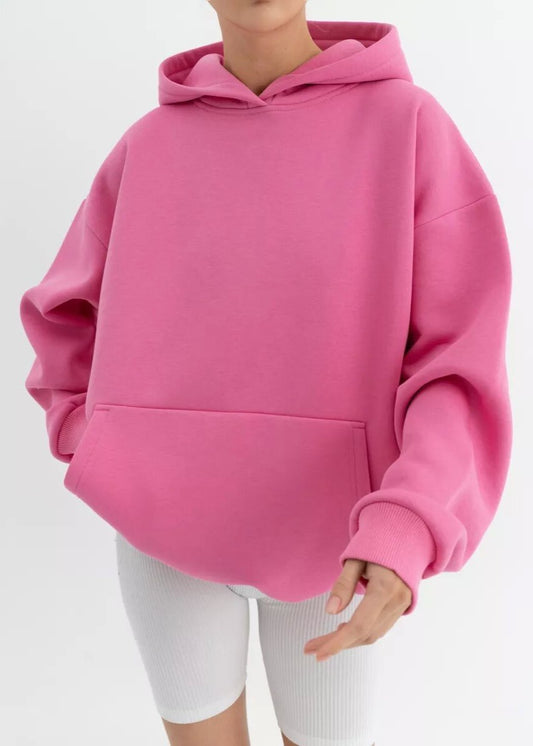 Oversized Hooded Sweatshirt Ultra Soft Fabric