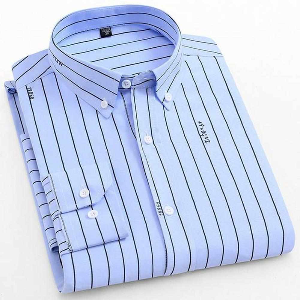 Saint Morris Long Sleeve Striped Shirt