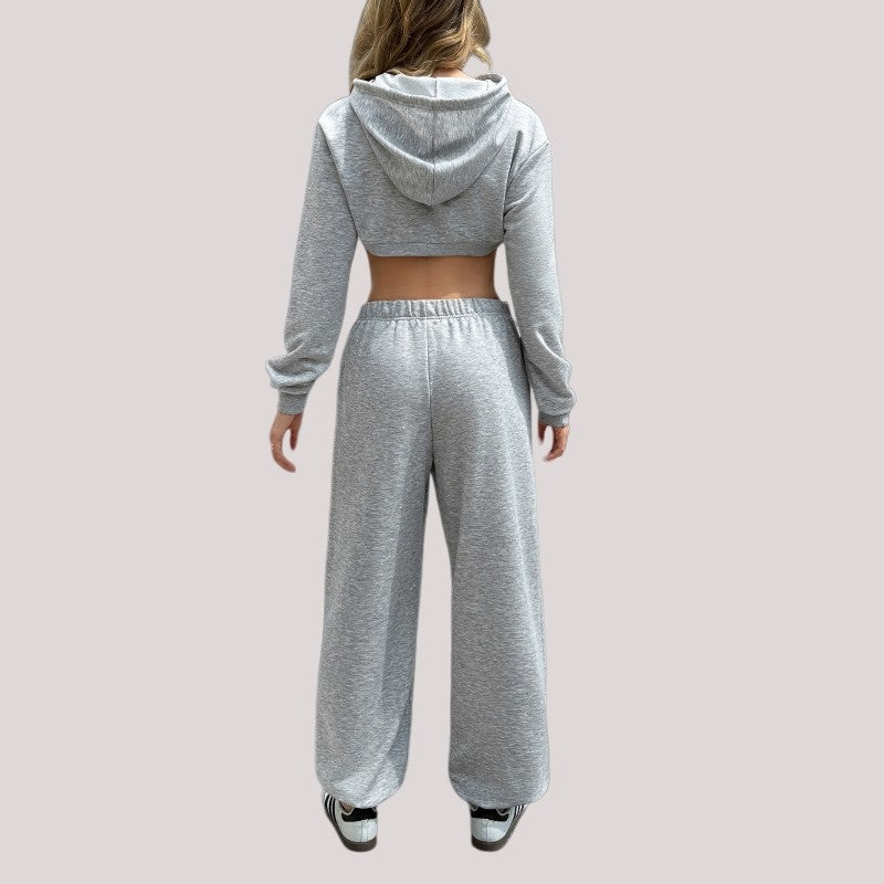 Long Sleeve Vest Pants Two Piece Set