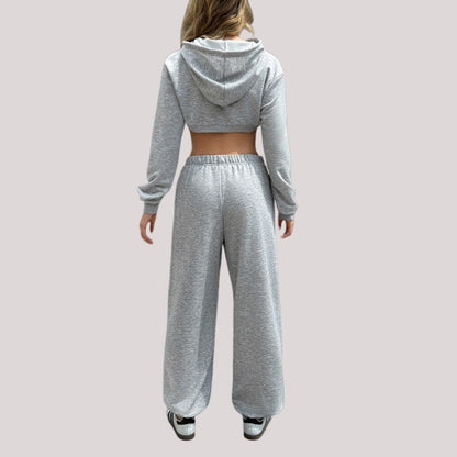 Long Sleeve Vest Pants Two Piece Set