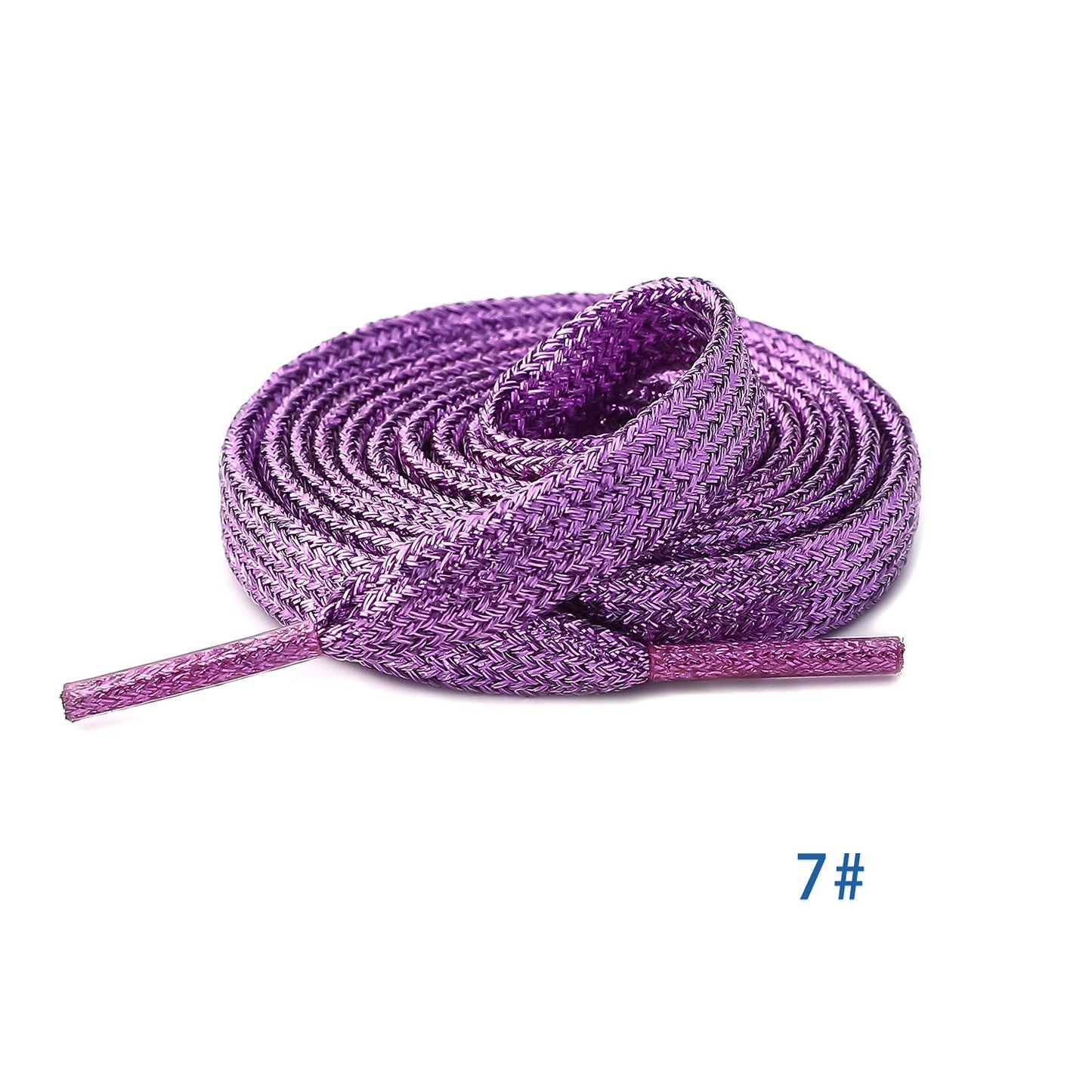 Shoeya - Glitter Flat Shoelaces In Capsule