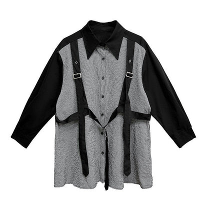 Contrast Relaxed Fit Shirt