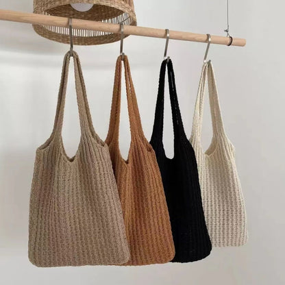 Crochet Tote Bag Mori Style Shoulder Bag
