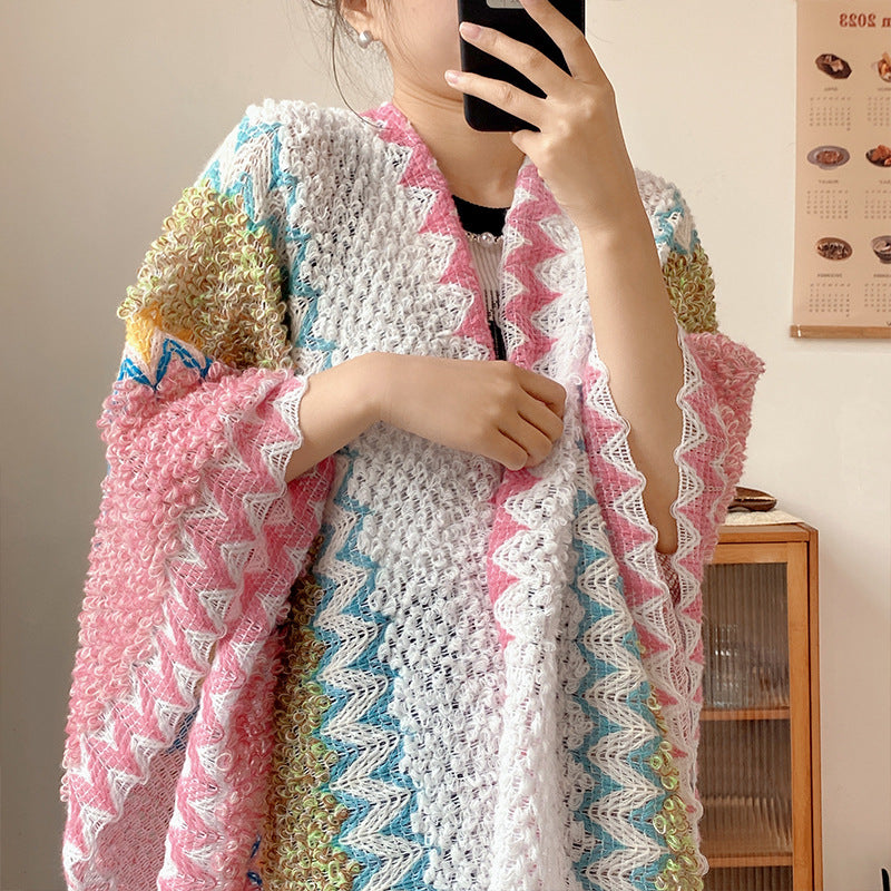 Embroidered Minority Scarf