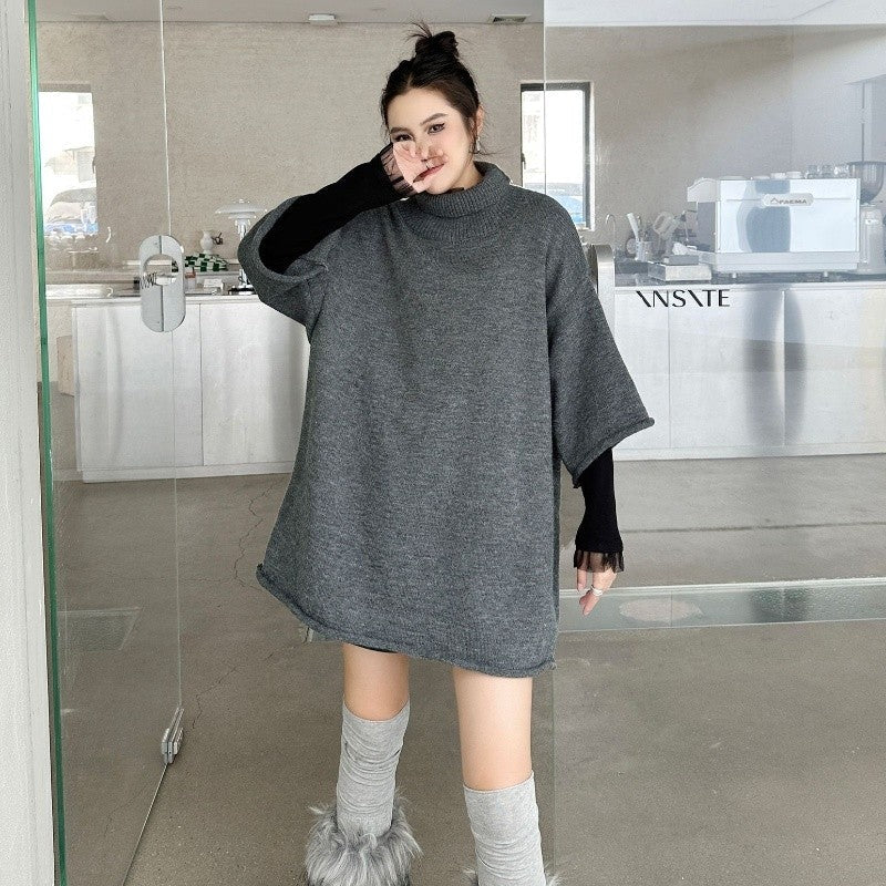 Loose Mid-Length Sweater