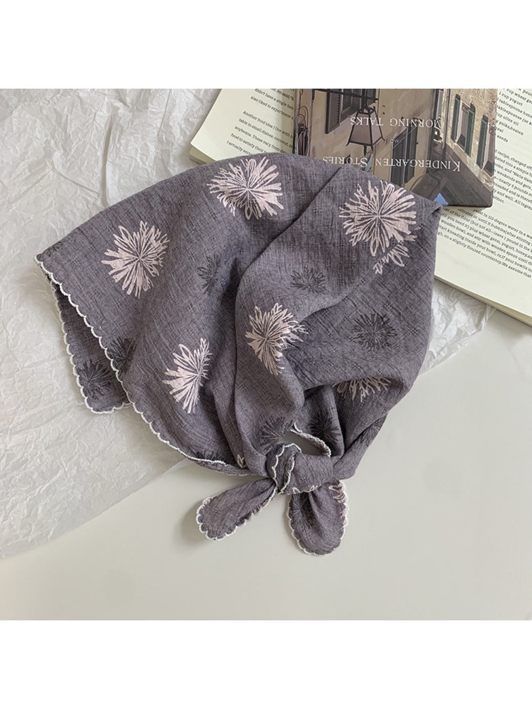 Scarvii - Bohemian Scarf with Dandelion Patterns