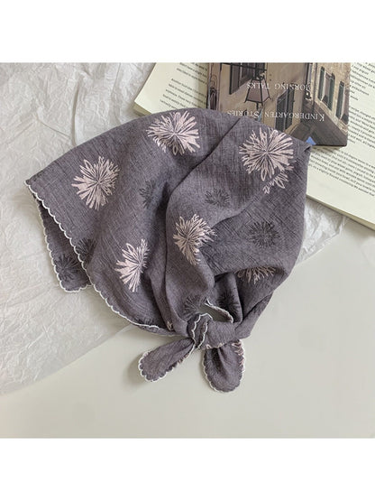 Scarvii - Bohemian Scarf with Dandelion Patterns