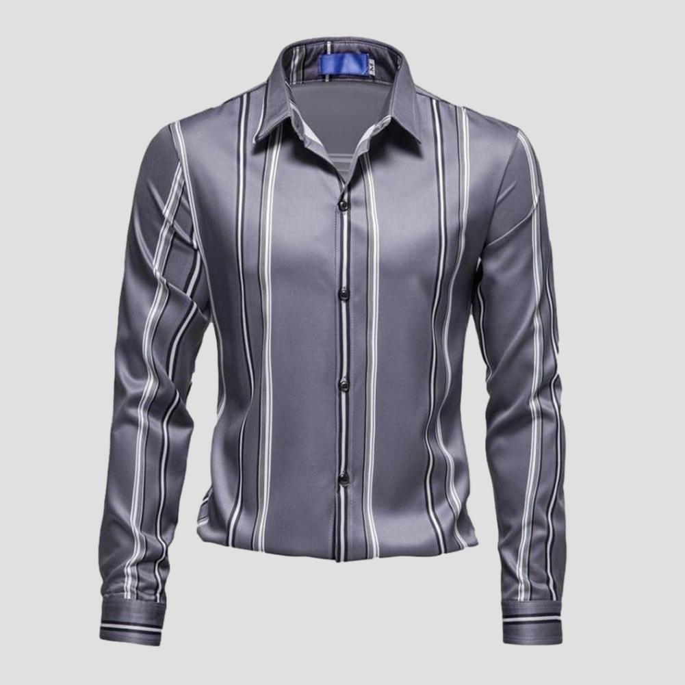Saint Morris Milan Striped Dress Shirt