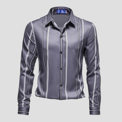 Saint Morris Milan Striped Dress Shirt