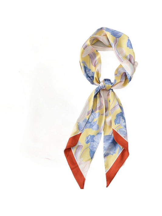 Haila - 59" French Retro Elegant Floral Long Headbands