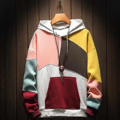 Sky Madrid Elevate Patchwork Hoodie