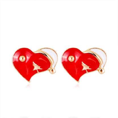 Christmas Alloy Cartoon Style Bell Earrings