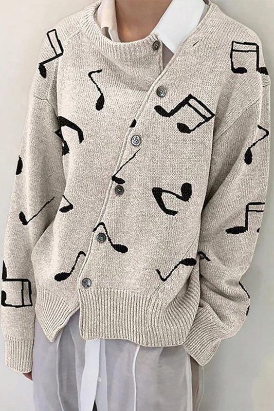 Casual Solid Make Old Buttons O Neck Outerwear