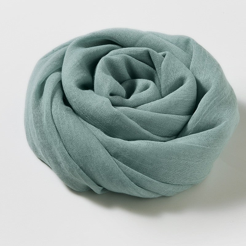 Cotton And Linen Sun Protection Beach Scarf