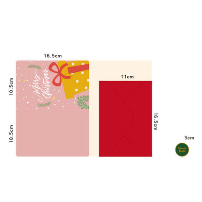 Merry Christmas Pop Up Gifts Greeting Card
